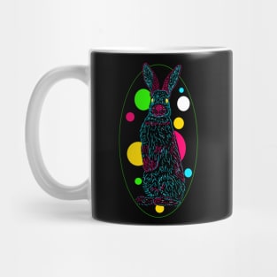 Colorful Easter bunny Mug